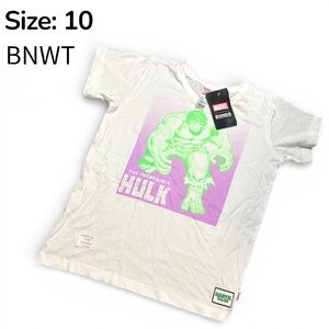 Marvel Hulk Graphic T-Shirt - Size 10 Bonds